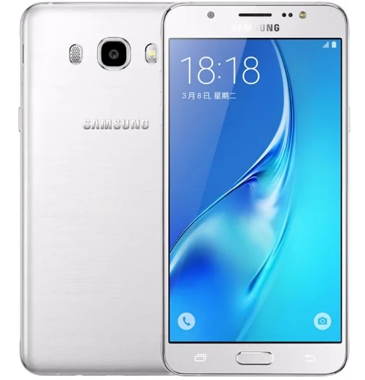 J7(6) samsung Galaxy J7() J7108 две sim-карты LTE мобильный телефон Восьмиядерный 5,5 дюймов 16 Гб rom 3 Гб ram разблокированный смартфон - Цвет: White