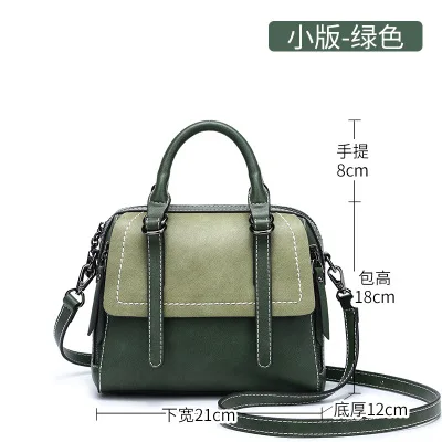 

DOODOO Women Handbags Female Shoulder Messenger Bags Ladies Artificial Leather Top-handle Bag Belt Tassel Design Elements Tote