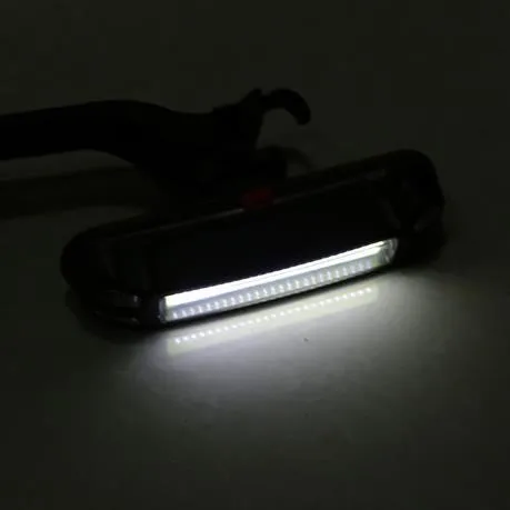 Perfect USB Rechargeable COB LED Bicycle Bike Front Rear Tail Light Warning Lamp New Arriva 9