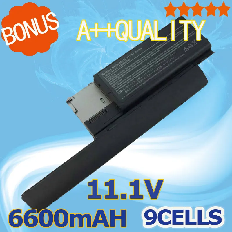 Аккумулятор для ноутбука Dell Latitude D620 9 ячеек 6600 мАч 11 1 В 312 0383 0386 451 10297 10298 JD634 PC764 TC030