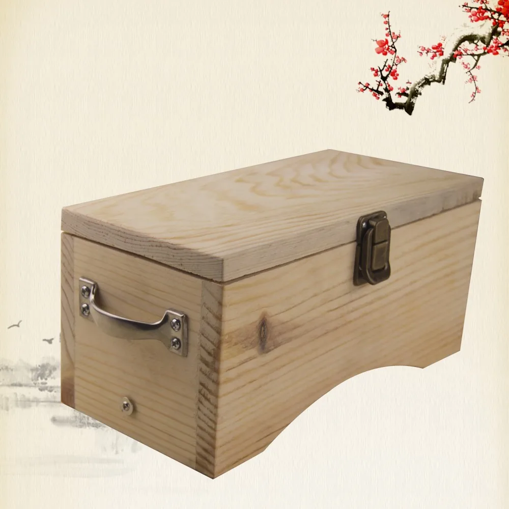 Деревянные ящики прижимная коробка мокса-горелка Baliao поясная задняя прижигательная коробка