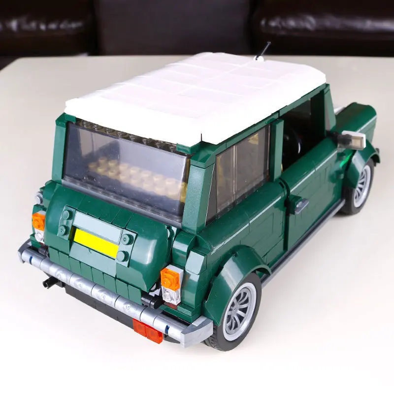 

21002 Creative technology for BMW's Mini changed retro Building Blocks Model Sets Educational toys compatible with Lego boy gift