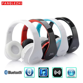 

Hot NX8252 Bluetooth Headset Folding Headset Stereo Wireless With Mai HiFI Hoofdtelefoon Sport Bluetooth Headset Voor Any mobile