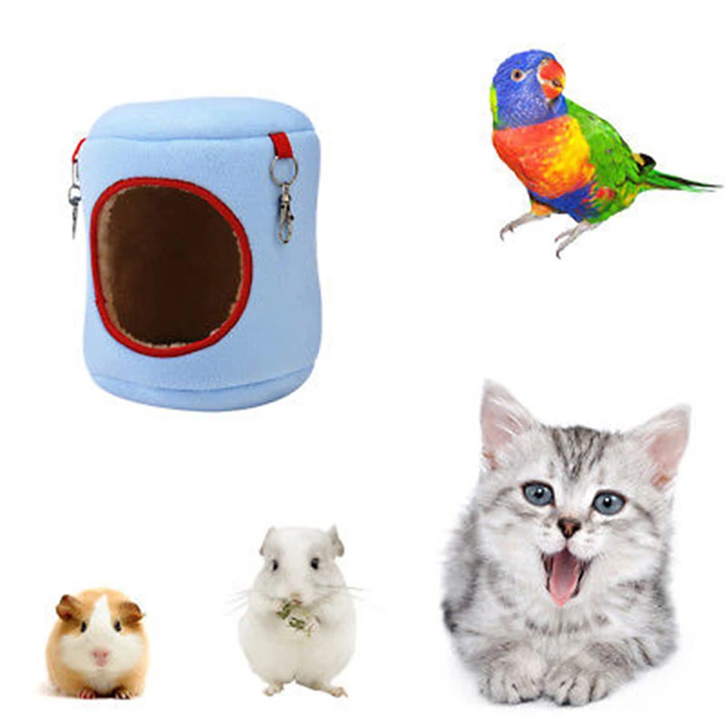 

for Rat Hamster Small Plush Cotton Pet Dog House Hammock Hanging Tree Beds Arched Shape Puppy Dog Cat Living Nest House
