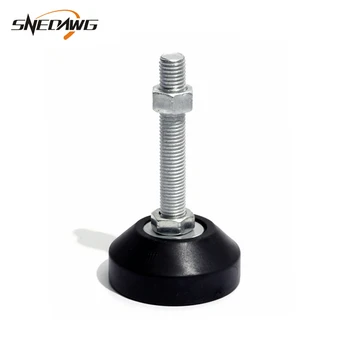 

Adjustable Anti-skid Foot Cups Directional Thickened Foot Base Thread PVC Foot Cups 80MM Base Furniture Support Legs