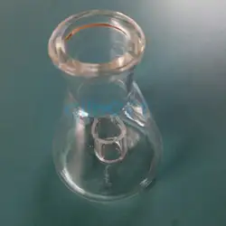50 мм Нижний Диаметр стекла углекислого газа реакции бутылка лабораторный прибор