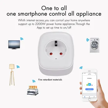 

eWelink Socket Timethinker Smart WiFi AU UK US EU Plug for Alexa Google Home IFTT APP Remote Control Energy Monitor Intelligent