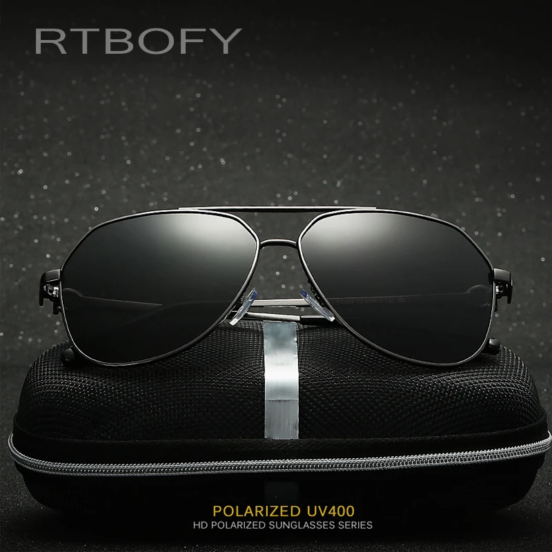 RTBOFY Модные мужские поляризованные солнцезащитные очки UV400 для вождения RT006-4-T1 |
