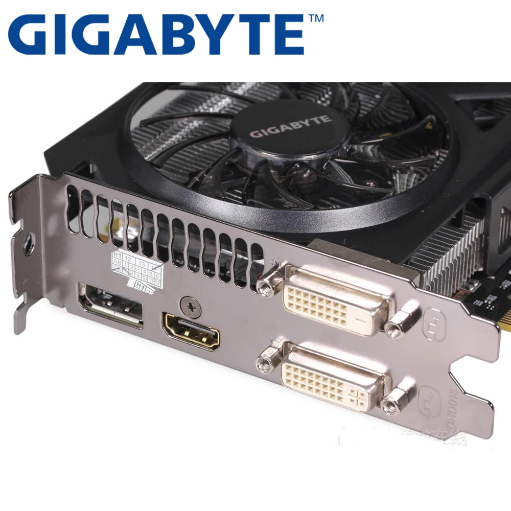 Оригинальная Видеокарта GIGABYTE GTX 760 2GB 256Bit GDDR5, видеокарты для nVIDIA, видеокарты VGA, Geforce GTX760, Hdmi, Dvi, используется для игр