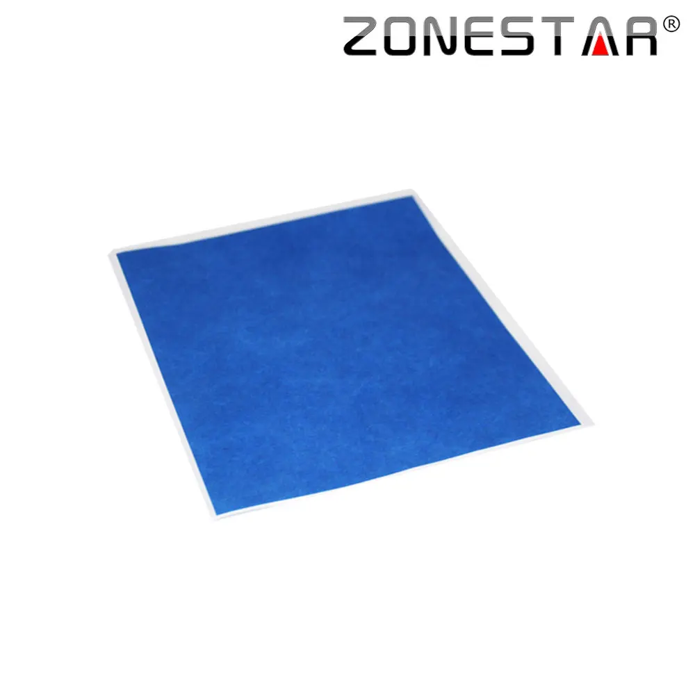 ZONESTAR 5 шт./лот 3D принтер синяя высокотемпературная лента листов 200 мм * 210 мм|3d printer