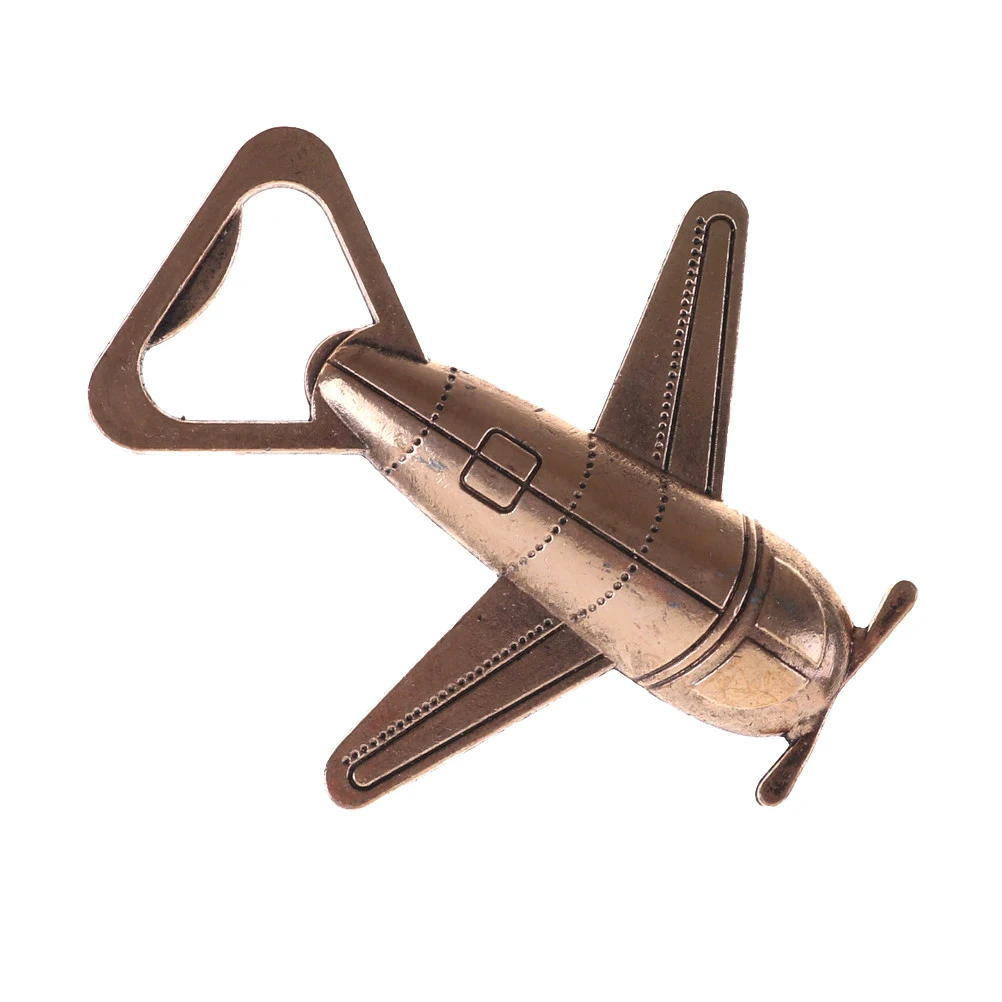 

Airplane Bottle Opener Antique Plane Shape Beer Opener Wedding Gift Party Favors Kitchen Aluminum Alloy Airplane Openers