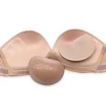 Клейкий женский бюстгальтер, подкладка для сосков, накладки для купальника, сексуальный женский усилитель груди для бюстгальтера, режущие подушечки для бикини