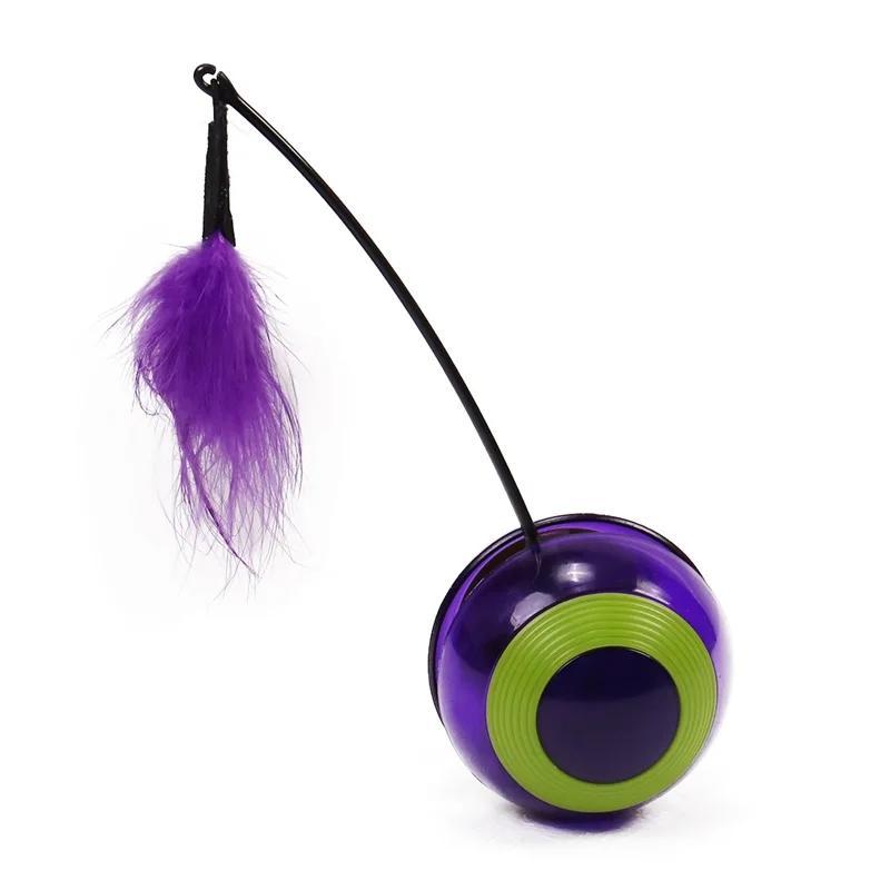 Electronic Motion Cat Toy Interactive Cat Toy Multi Function Automatic Cat Toy Ball Tumbler with Chaser Light Sound For Kitty Electronic Motion Cat Toy Interactive Cat Toy Multi Function Automatic Cat Toy Ball Tumbler with Chaser Light Sound For Kitty