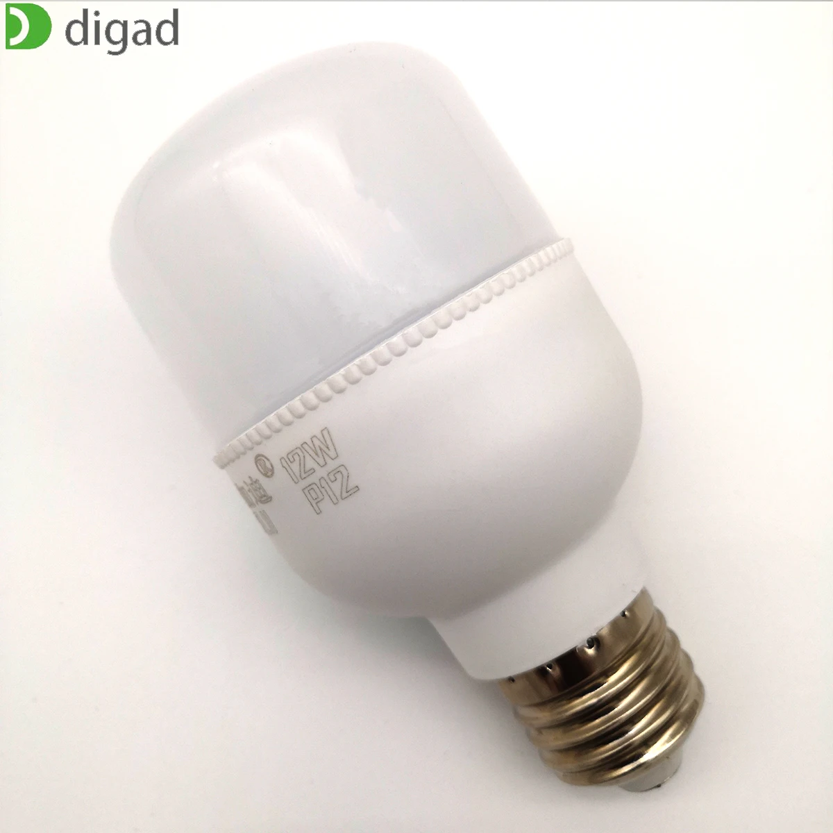 

Digad cylindrical LED Bulb Lamps E27 170-220V Light Bulb Smart IC Real Power 6W 12W 18W 24W High Brightness Lampada LED Bombilla