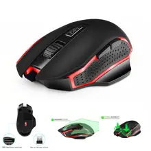 Перезаряжаемая Беспроводная игровая мышь 2,4G, эргономичная оптическая настольная игровая мышь для ноутбука, мышь s для ноутбука, компьютера, геймера, мыши