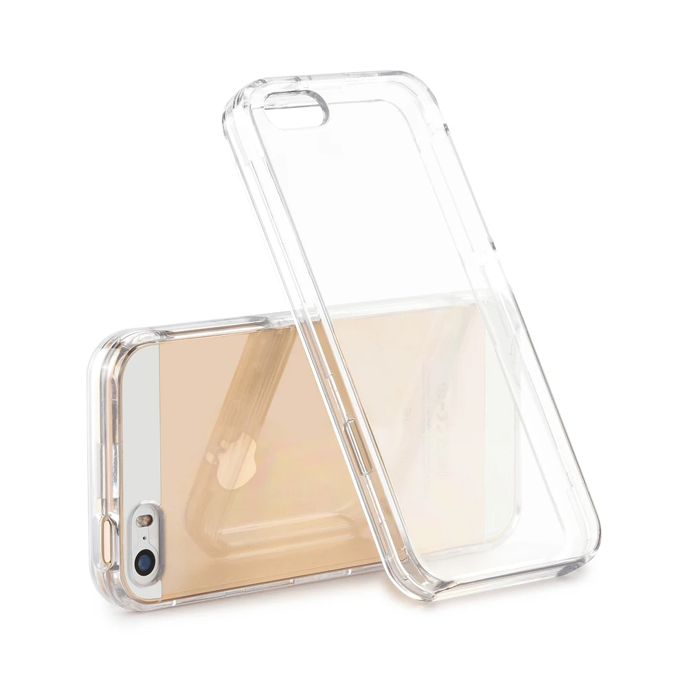 Phone case CRYSTAL CASE CLEAR for iphone 55sSE hard plastic phone case for  55sSE full protective back case CAIP5CL_1 (6)