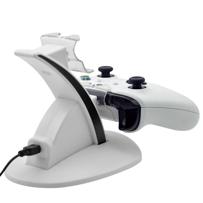

2017 New For Xbox One Docking Station One S Charging Dock Dual Controller Charger Station Kit for Xbox One Slim Console game