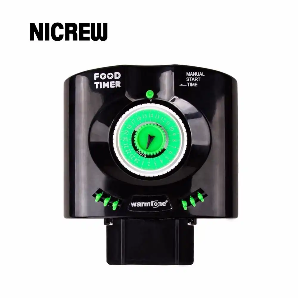 Nicrew Automatic Practical Fish Food Timer Automatic Fish Feeder