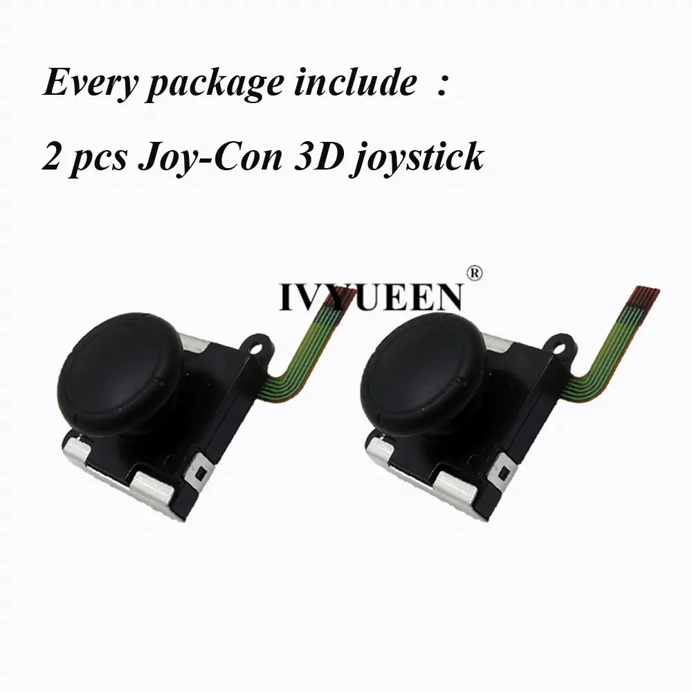 IVYUEEN 3D аналоговая Стик для Nintendo Switch NS Joy Con колпачки джойстика замена запасные