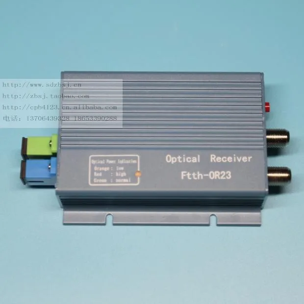 

Optical Receiver Cable Digital Optical Fiber TV Wavesplitting Home Optical Ultra-Low Receiver-23 DBM Triplex Unit
