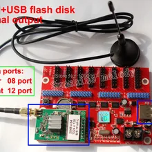 TF-WIFI-C(TF-C6UW) светодиодный Управление ler, P10 светодиодный дисплей беспроводной Управление карты, P10 модуль насыщенного цвета отображаются по-семь цветов