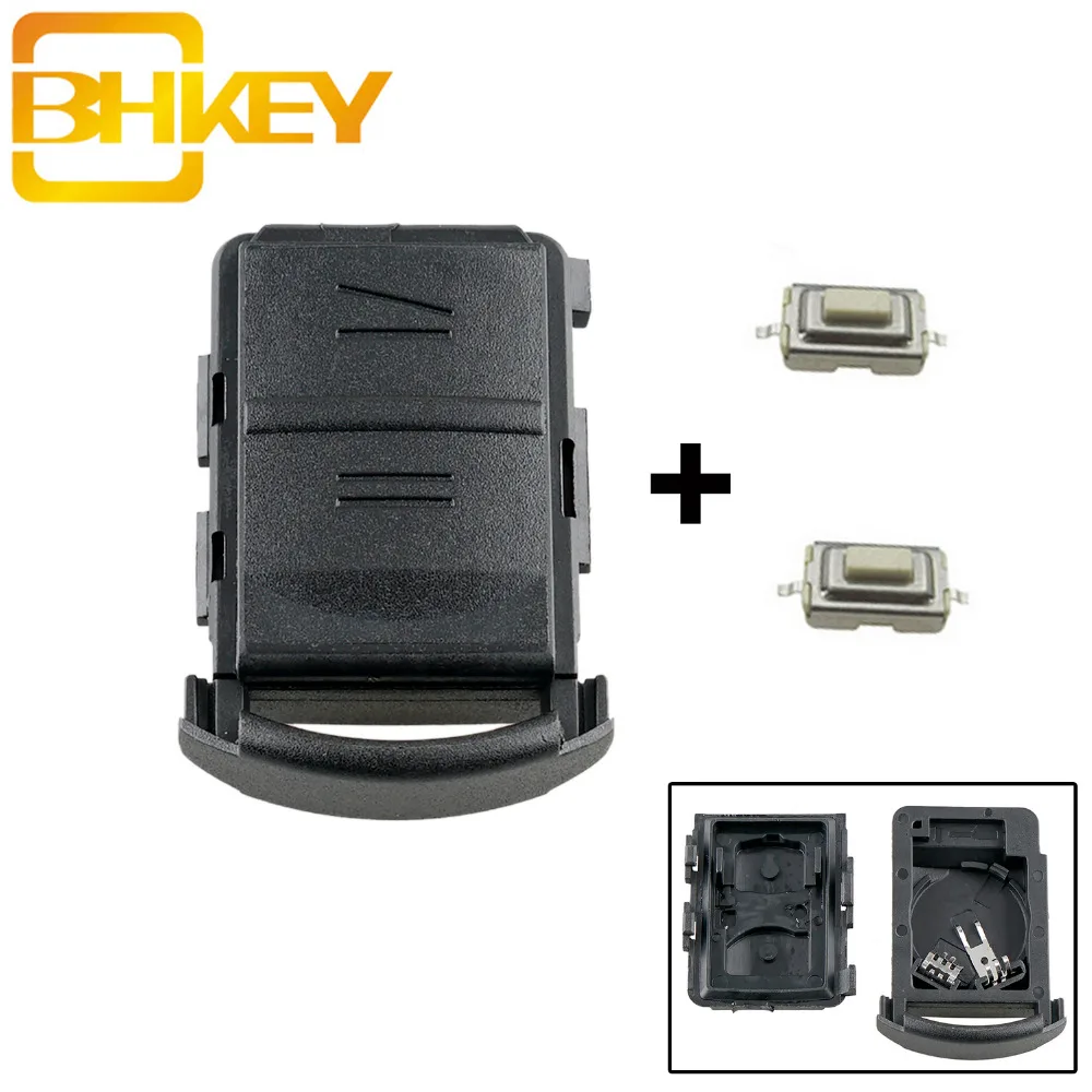 BHKEY 2 кнопки дистанционного ключа чехол оболочка для Opel Vauxhall Corsa c Марка Meriva astra H J G D