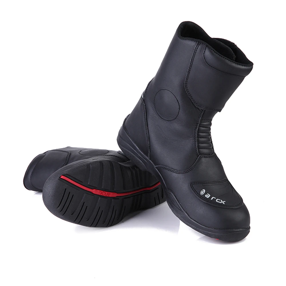 ARCX/брендовые ботинки в байкерском стиле из натуральной коровьей кожи; водонепроницаемые ботинки до середины икры; всесезонные непромокаемые ботинки с высоким голенищем для верховой езды