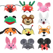 font b Kids b font Cartoon Animals Cap Hat Halloween Christmas Children s Day Gift