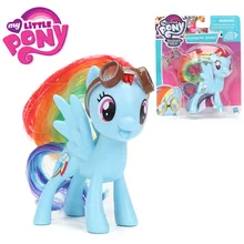 Игрушки My Little Pony friendly is Magic Rarity Эпплджек Флаттершай болельщик ПВХ Фигурки Коллекционная модель куклы