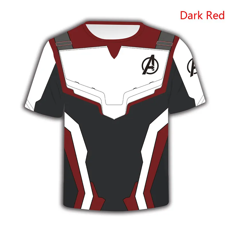 Cosplay Short Sleeve T-shirt Men Women Avengers 4 Endgame Quantum Realm 2019 New Superhero Costume Clothing Adult Clothes Cosplay Short Sleeve T-shirt Men Women Avengers 4 Endgame Quantum Realm 2019 New Superhero Costume Clothing Adult Clothes