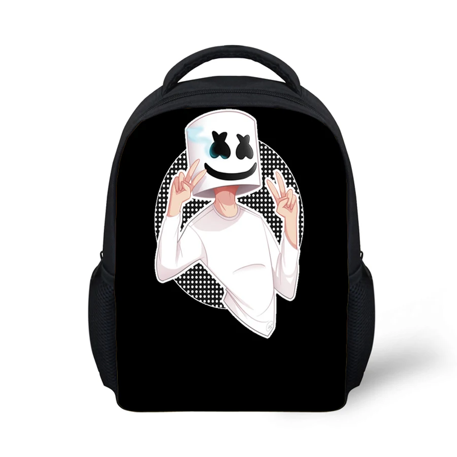 Children School Bags Helmet Schoolbag For Boys Small DJ funny cute Backpack Marshmello Kid Bag Mochila Infantil Children School Bags Helmet Schoolbag For Boys Small DJ funny cute Backpack Marshmello Kid Bag Mochila Infantil