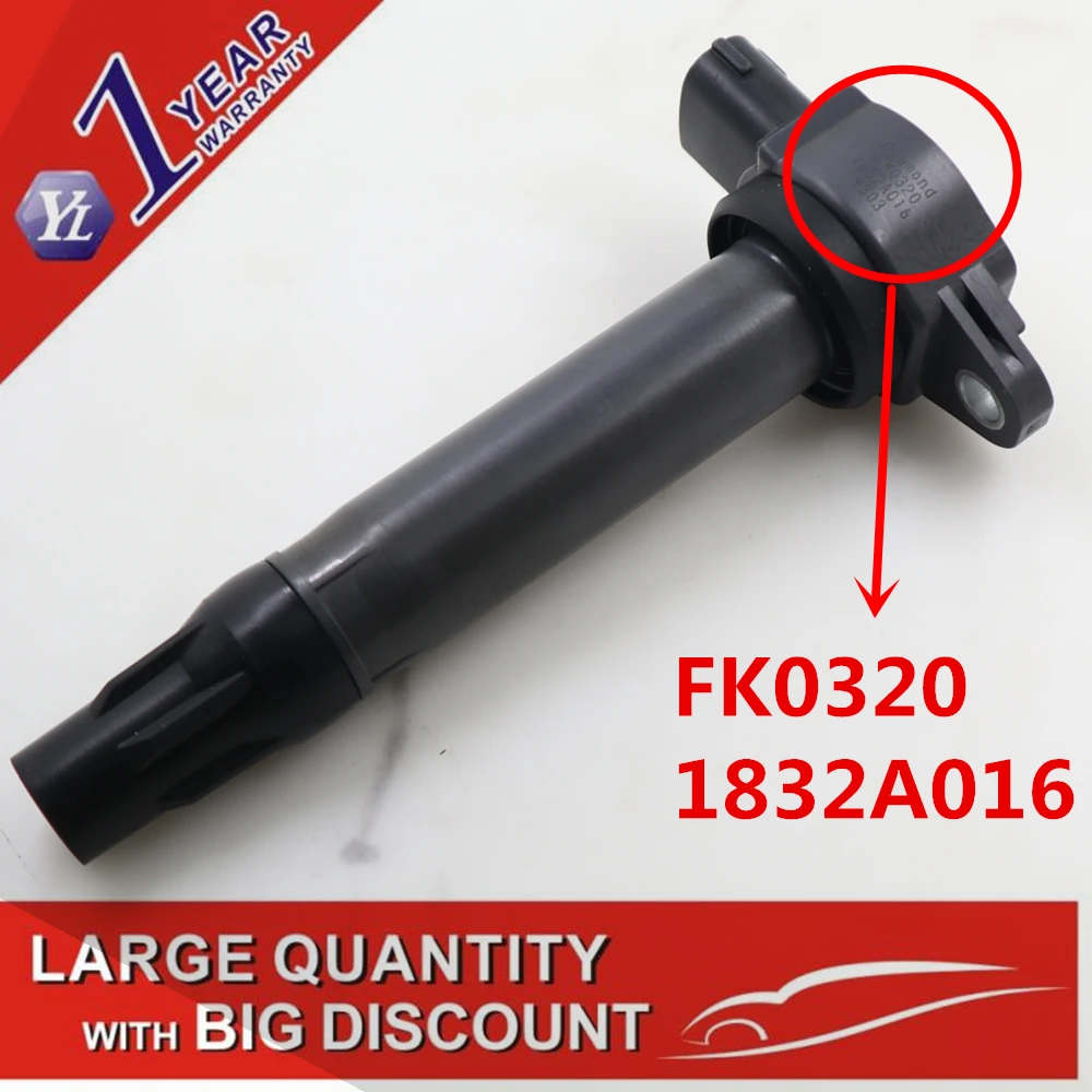 OEM FK0320 1832A016 Ignition Coil For Mitsubishi Lancer 2.0 2.4