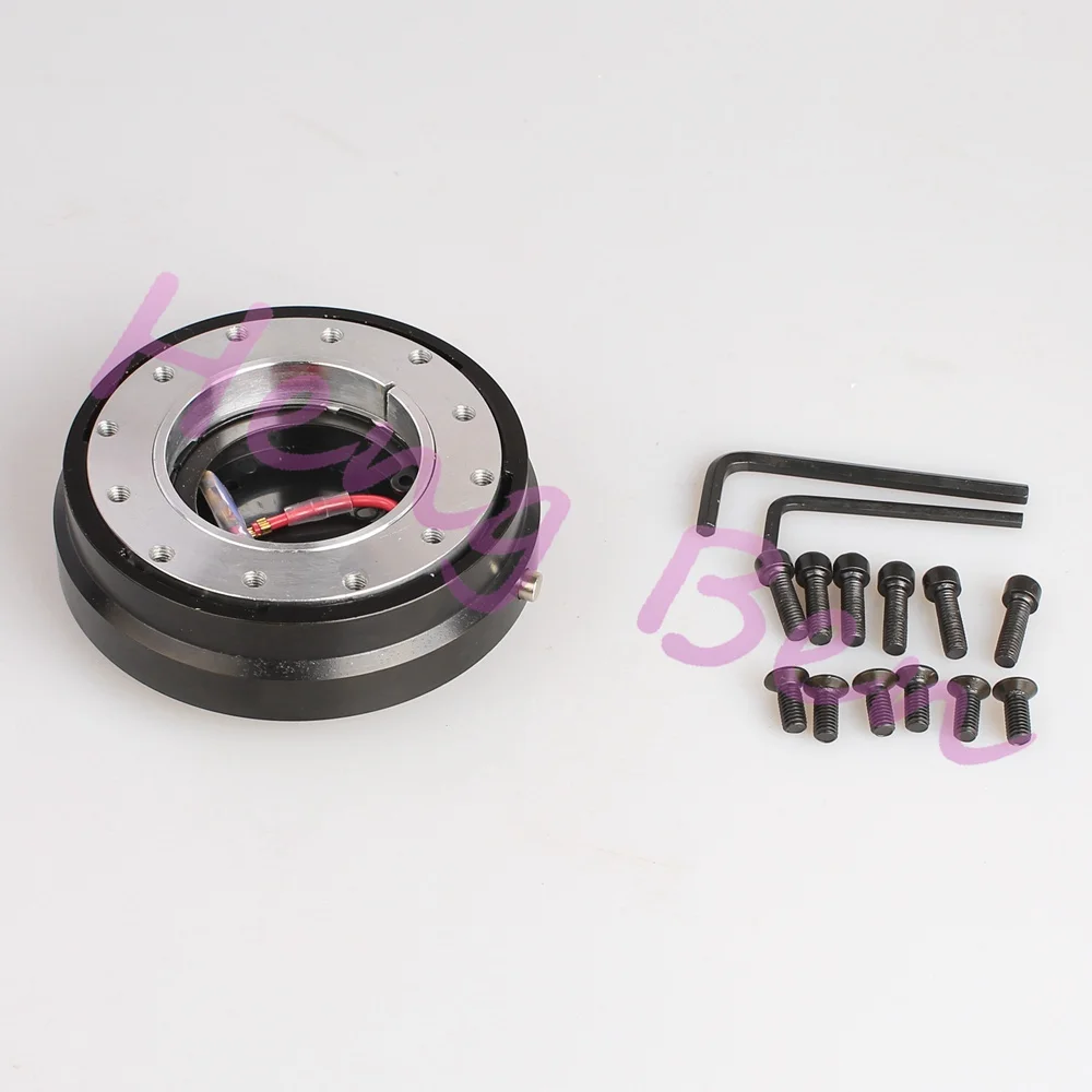 Hb Universal Steering Wheel Quick Release Hub Adapter Snap Off Boss Kit Steering Wheels