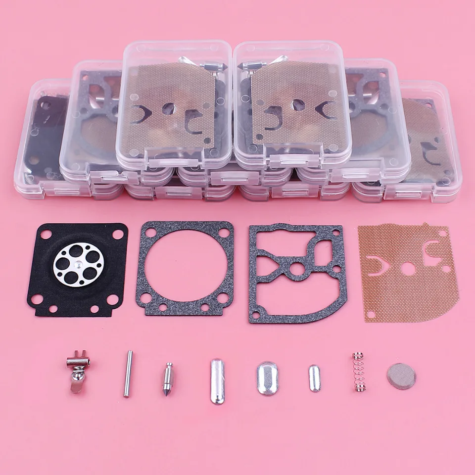 Kit Riparazione Carburatore Per Motoseghe STIHL MS170, MS180, 018C - Guarnizioni E Diaframma (WAR TEC)