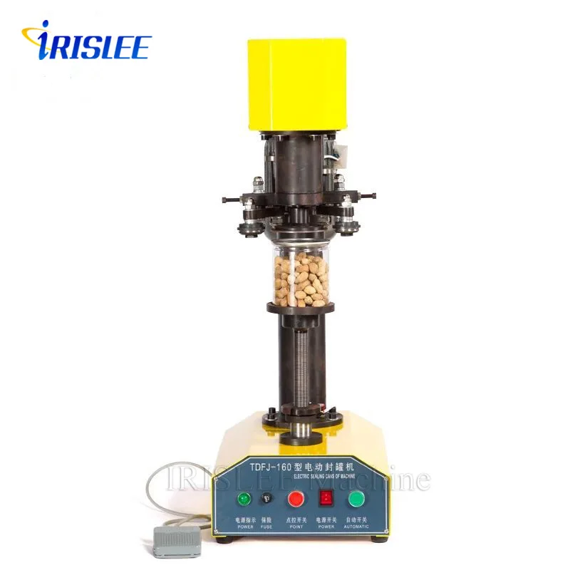 All electric canning machine tinplate cans PET plastic canned food cans