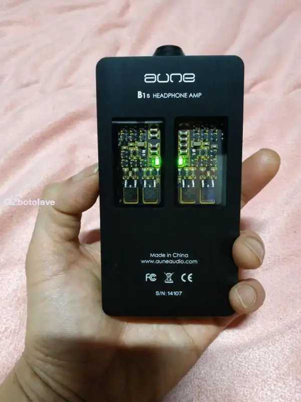 Aune B1 Separate Pure Class A Ear Amplifier Portable HIFI Headphone Amplifier Handset Ear Amplifier