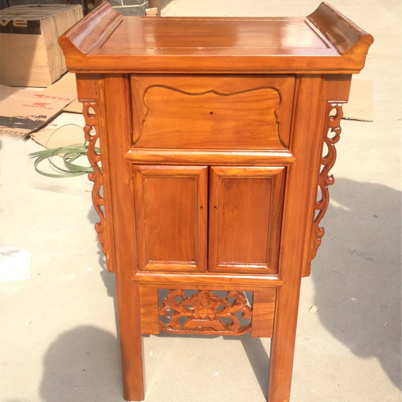 Elm Small Altar For Taiwan Altar Shrines Wood Buddha Temple