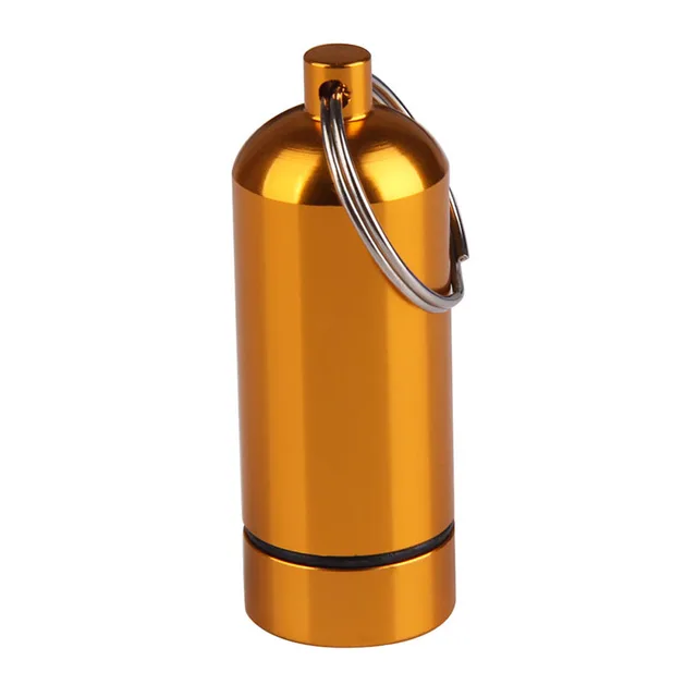 Hot Sale Mini Pocket Waterproof Pill Medicine Case Bottle Holder