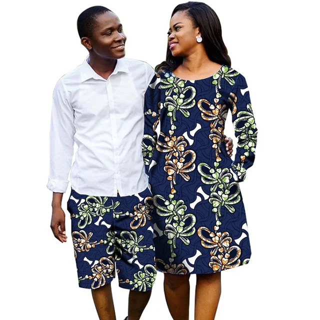 couple floral outfit