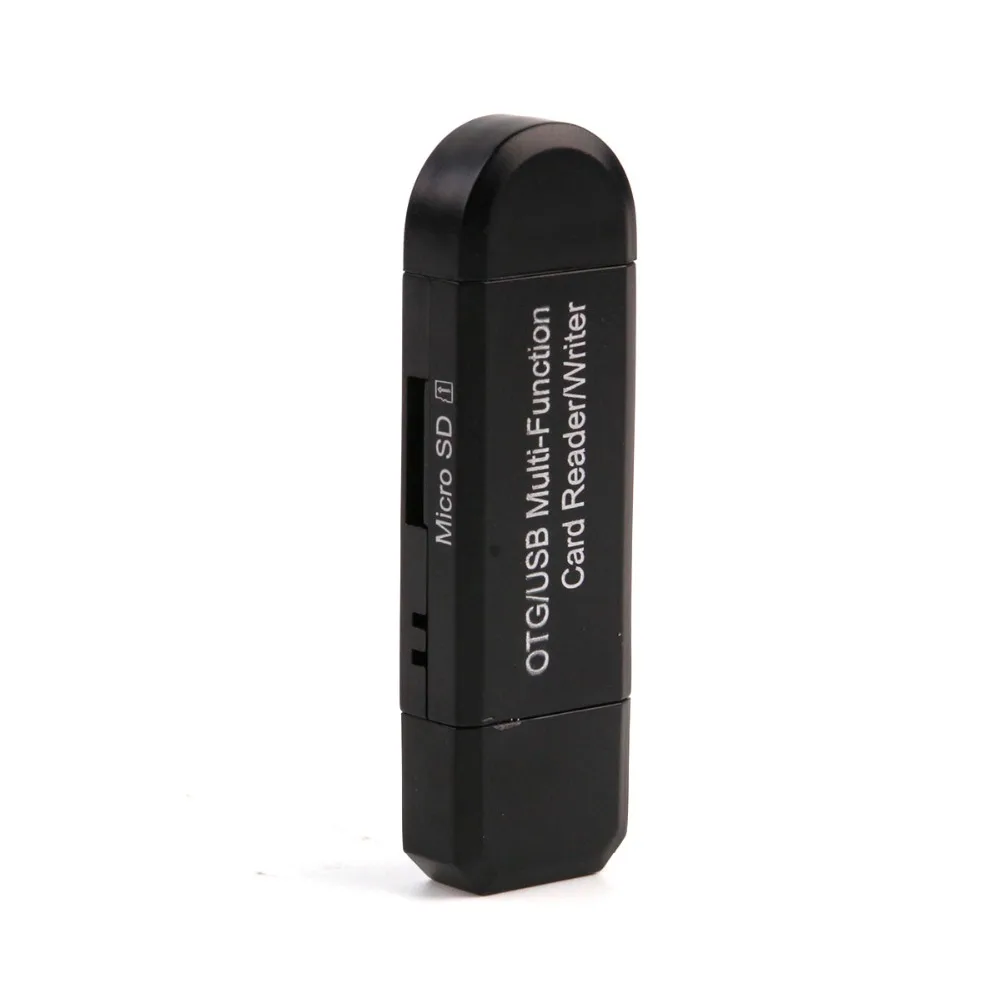 Высокоскоростной USB2.0 Универсальный OTG TF/SD карта 3 в 1 USB кардридер флэш накопитель