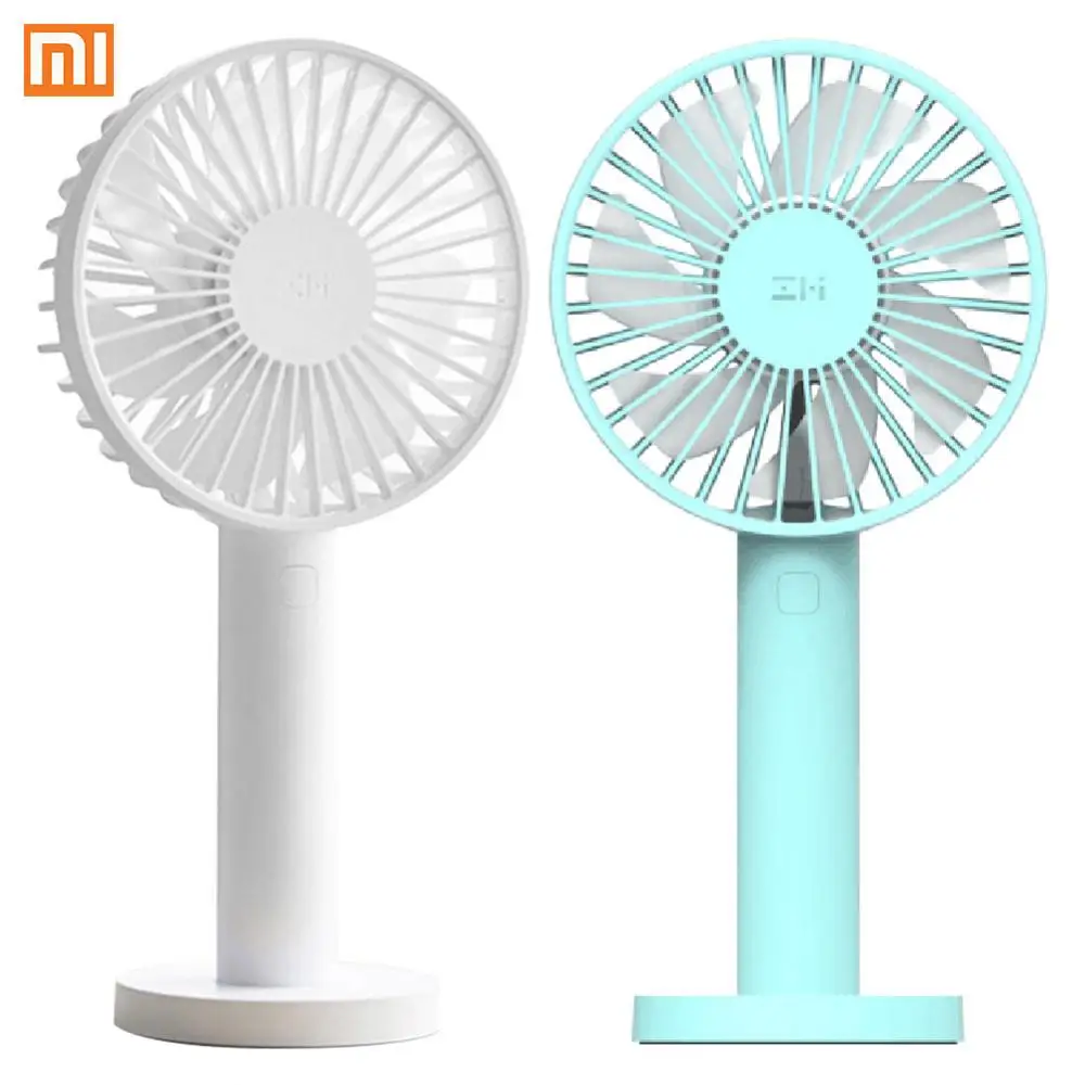 

Xiaomi ZMI AF215 Portable Handheld Fan Electric 3350mAh 3 Speed Handy Fan USB Port Handy Mini Fan For Smart Home Dropshipping