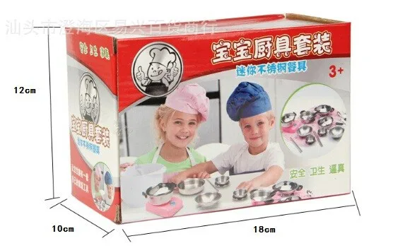 Stainless Steel Cooking Brinquedo
