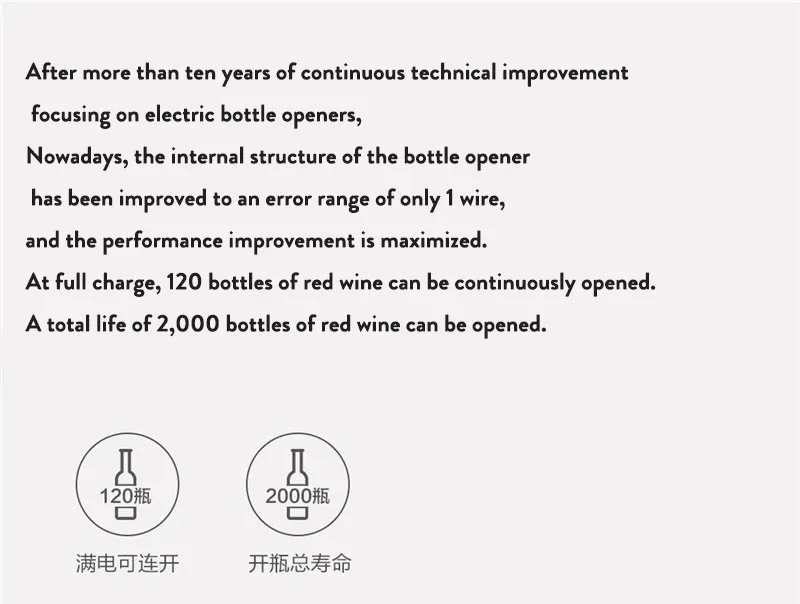 4в1 Xiaomi Circle Joy автоматический открывалка для бутылок красного вина круглая пробка для вина из нержавеющей стали Электрический штопор подарок/Быстрый декантер