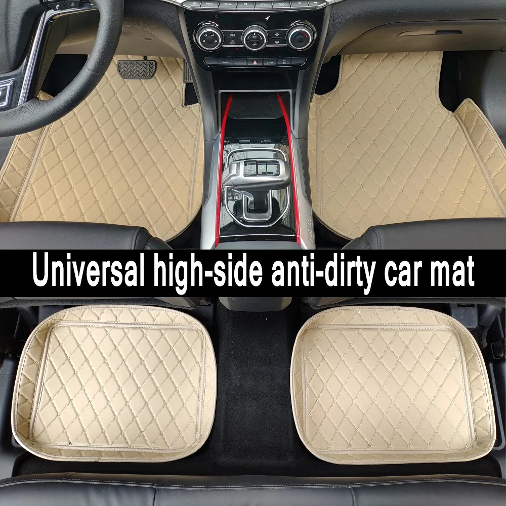 

Universal Car Floor Mats For all models VOLVO C30 S40 S60 S60L S80 S80L V40 V60 XC60 XC90 accessorie car styling