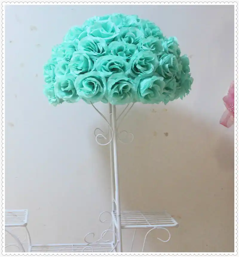 Цветок из искусственного шелка Тиффани 45 см * 4 шт.|artificial silk flowers|silk flowersrose kissing ball |