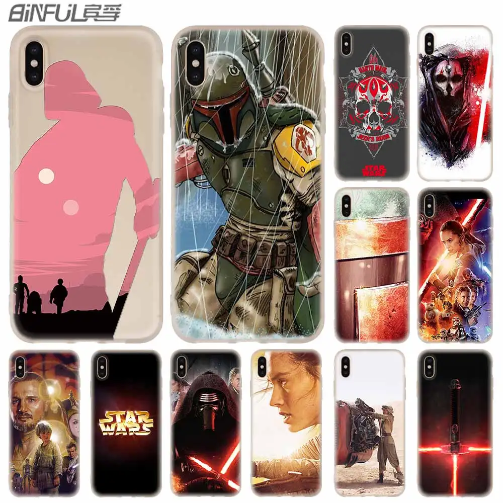

Cases Silicone soft Cover for iPhone 11 Pro X XS Max XR 6 6S 7 8 Plus 5 4S SE Sith star wars black dark side red