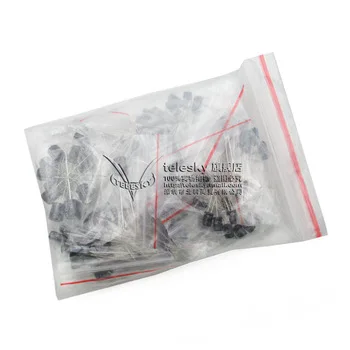 120pcs 12 value kit 1uF-470uF Electrolytic Capacitor Package for arduino 1UF 2.2UF 3.3UF 4.7UF 10UF 22UF 33UF 47UF 100UF 220UF