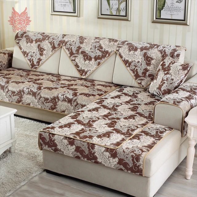 American Europe classic style coffee Chenille floral