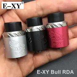 E-XY высокое качество Bull RDA 24 мм копия ввиду капает Vape электронная сигарета 510 Распылитель нержавеющая сталь алюминий