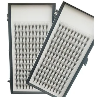 

NEW High Capacity 20DRussian Volume Eyelashes Extension Short Stem Pre made Fans Lash Hot Selling Eyelash Individual Extensions